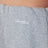 Grey mélange voluminous mini skirt
