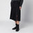 Black pleated skirt