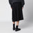 Black pleated skirt