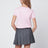 Maglia rosa in misto lana