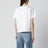 T-shirt bianca in cotone