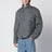 Black padded Harrington wool jacket