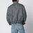 Black padded Harrington wool jacket