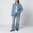 Blue Ami de Cœur overshirt in cotton