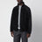 Schwarzer Fleece-Blouson