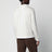 Talc white long-sleeve cotton top
