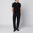 Set di tre T-shirt nere in cotone