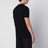 Set di tre T-shirt nere in cotone