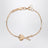 Bracelet Ami de Coeur en laiton avec finition dorée