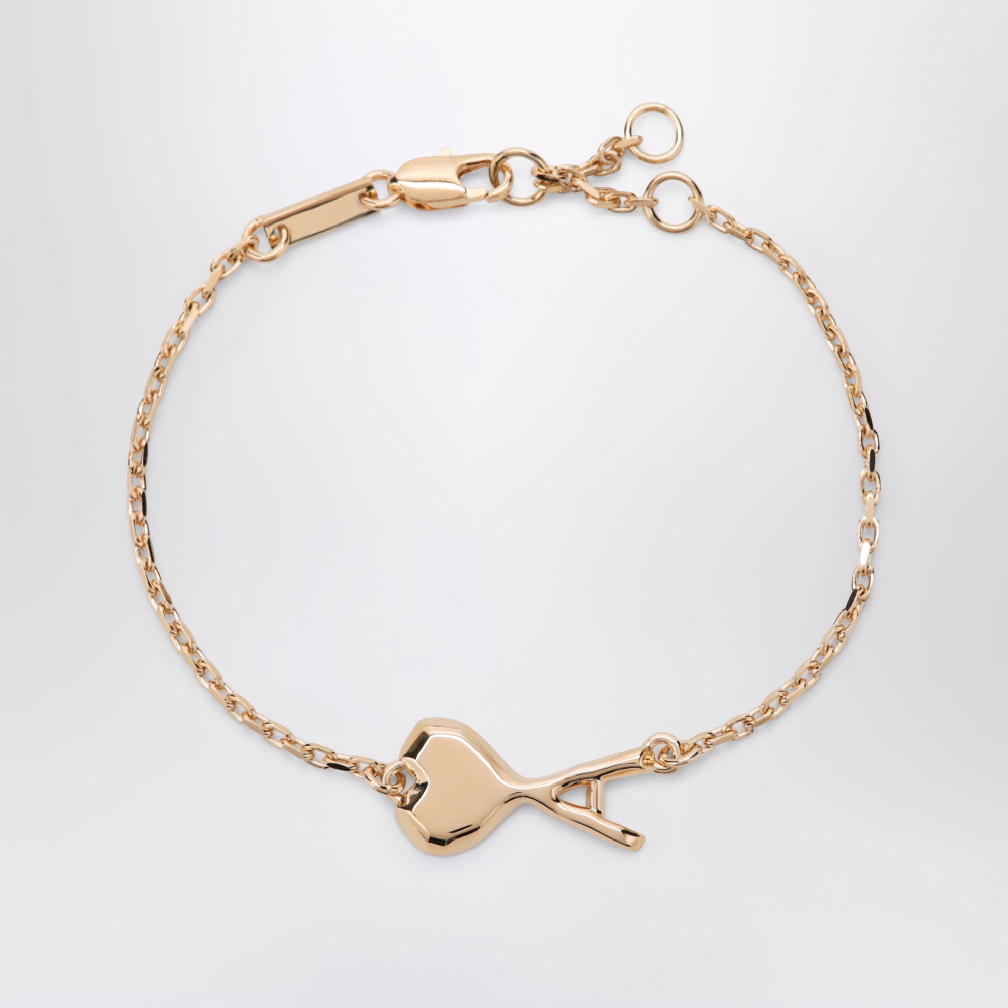 Bracelet Ami de Coeur en laiton avec finition dorée