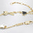 Bracciale Ami de Coeur oro/nero/bianco