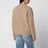 Cardigan Ami de Coeur beige in misto alpaca