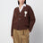 Brown Ami de Coeur cardigan in alpaca blend