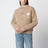 Beiger Ami de Coeur Cardigan aus Wollmischung