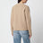 Beiger Ami de Coeur Cardigan aus Wollmischung
