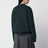 Flaschengrüner Ami de Coeur Cardigan aus Wollmischung