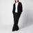 Ami De Coeur cardigan in black merino wool knit