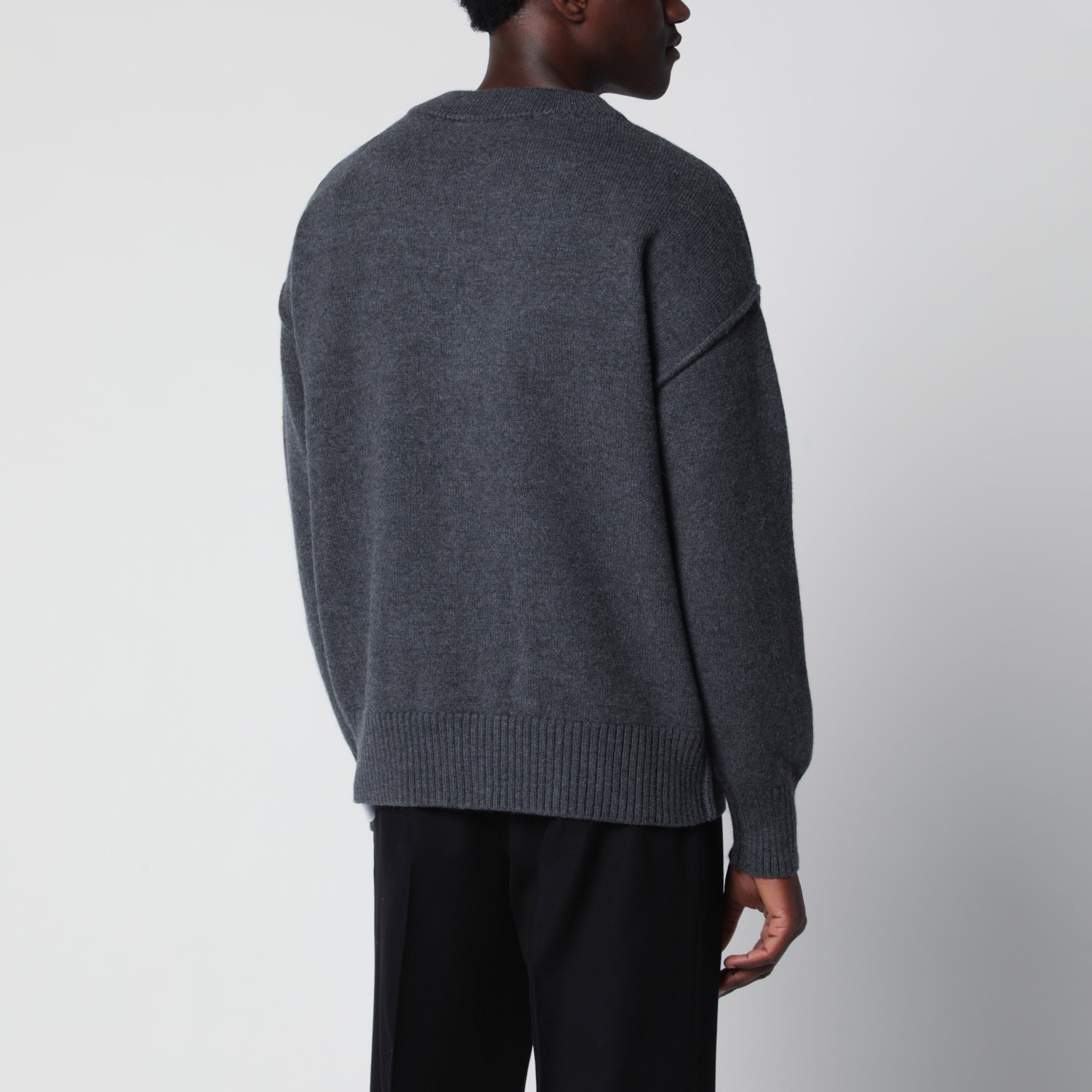 Grey Ami de Coeur wool cardigan