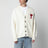 Cardigan Ami De Coeur bianco in lana