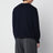 Dunkelblaue Ami de Coeur Strickjacke aus Wollmischung