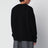 Schwarzer Wollpullover Ami De Coeur
