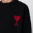 Schwarzer Wollpullover Ami De Coeur
