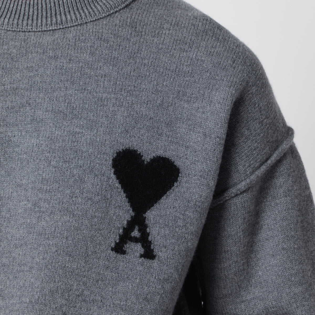Pull Ami de Coeur gris en laine