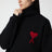 Ami De Coeur Pullover aus schwarzem Merinowollstrick