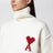 Ami De Coeur white wool roll-neck jumper