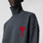 Pull col roulé Ami De Coeur gris