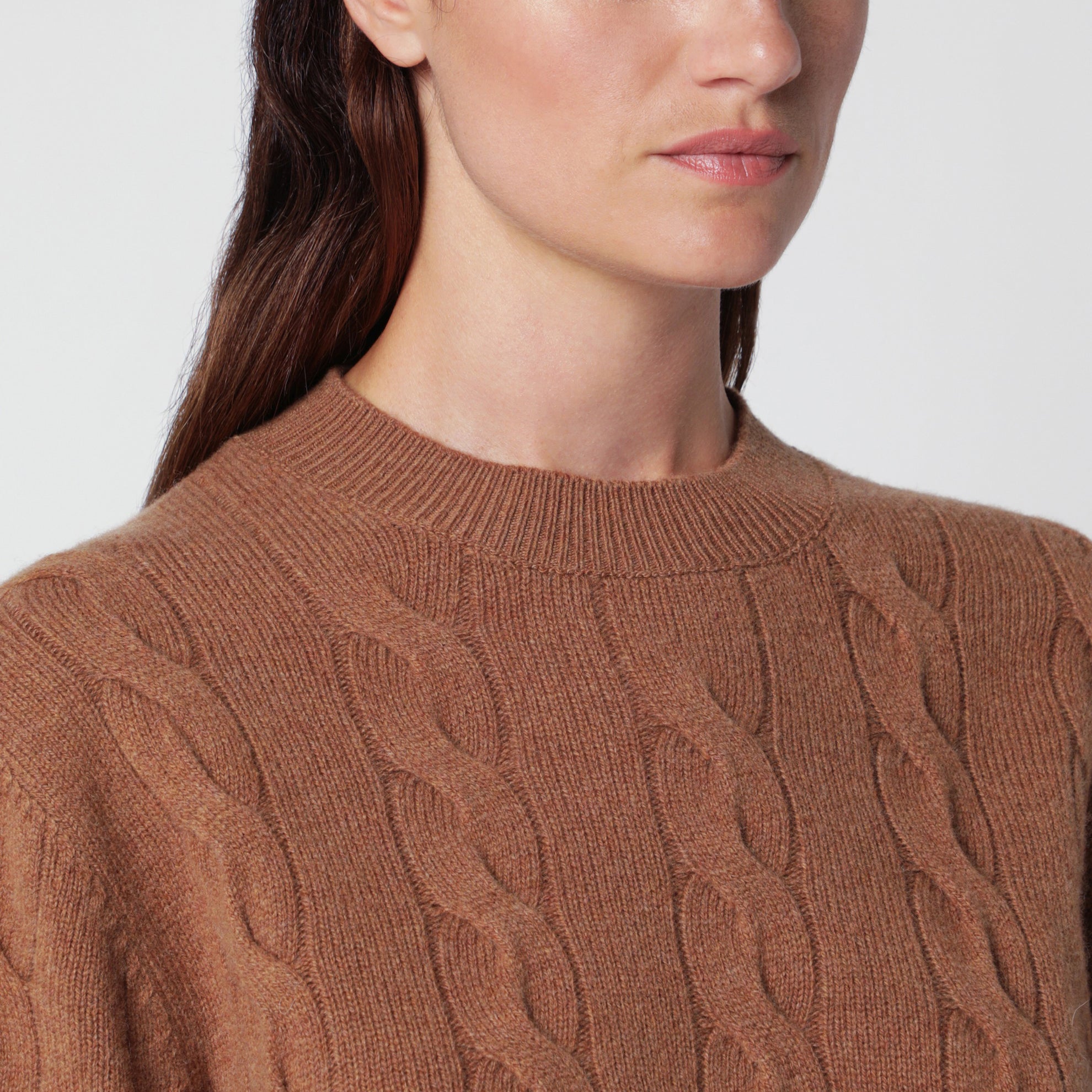 Camel merino wool sweater