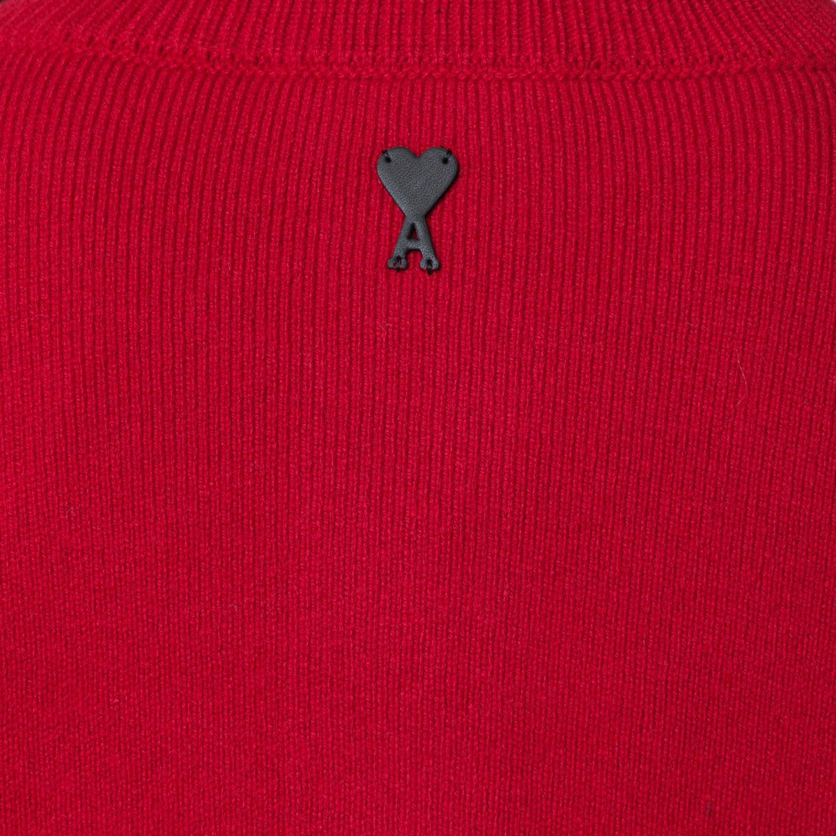 Maglione rosso in lana