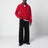 Rubinroter Wollpullover