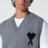 Gilet Ami de Coeur grigio in lana