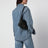 Sac Paris Paris en cuir de veau noir