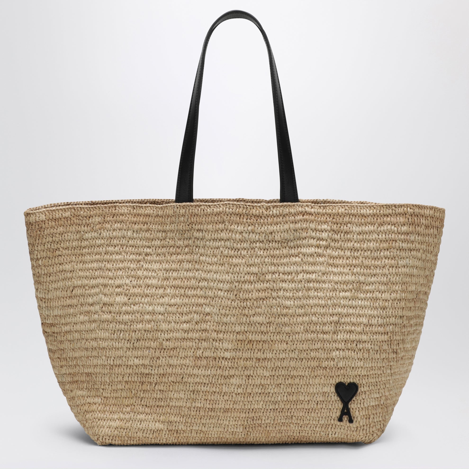 Sac cabas Ami de Coeur en raphia