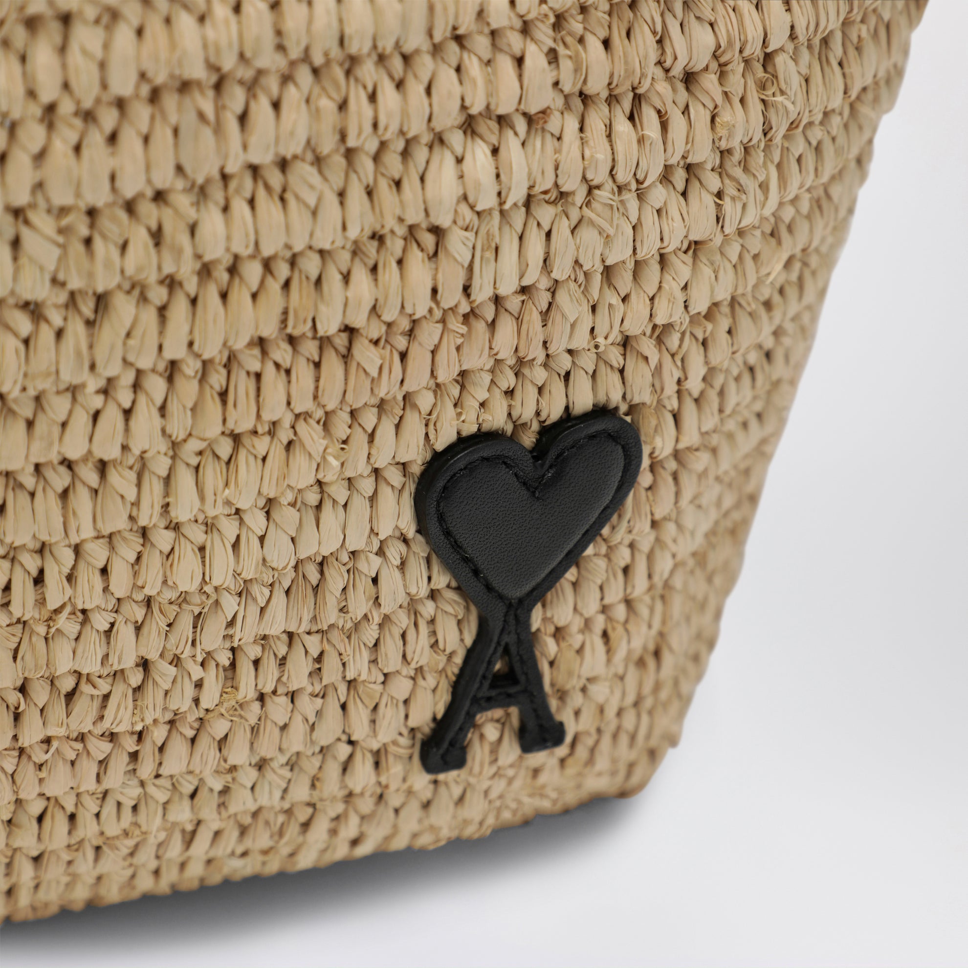 Sac cabas Ami de Coeur en raphia