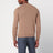 Camel-coloured cardigan in cashmere
