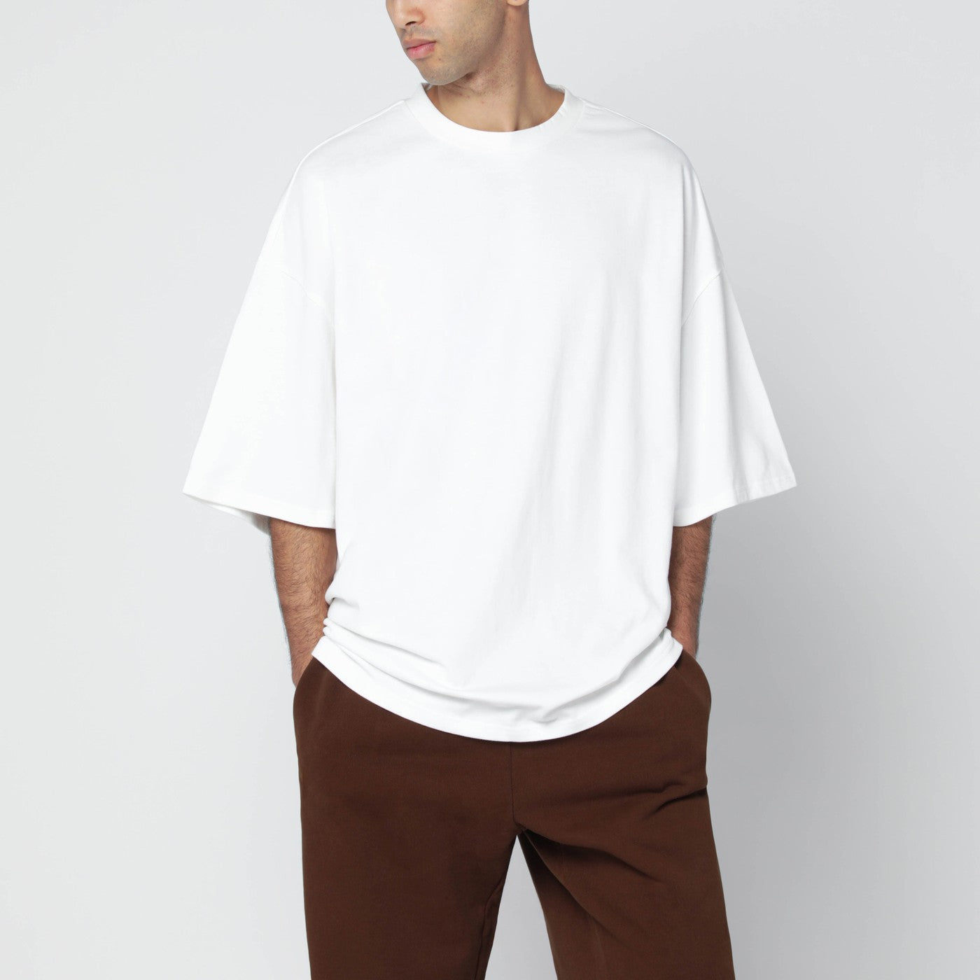 White boxy T-shirt
