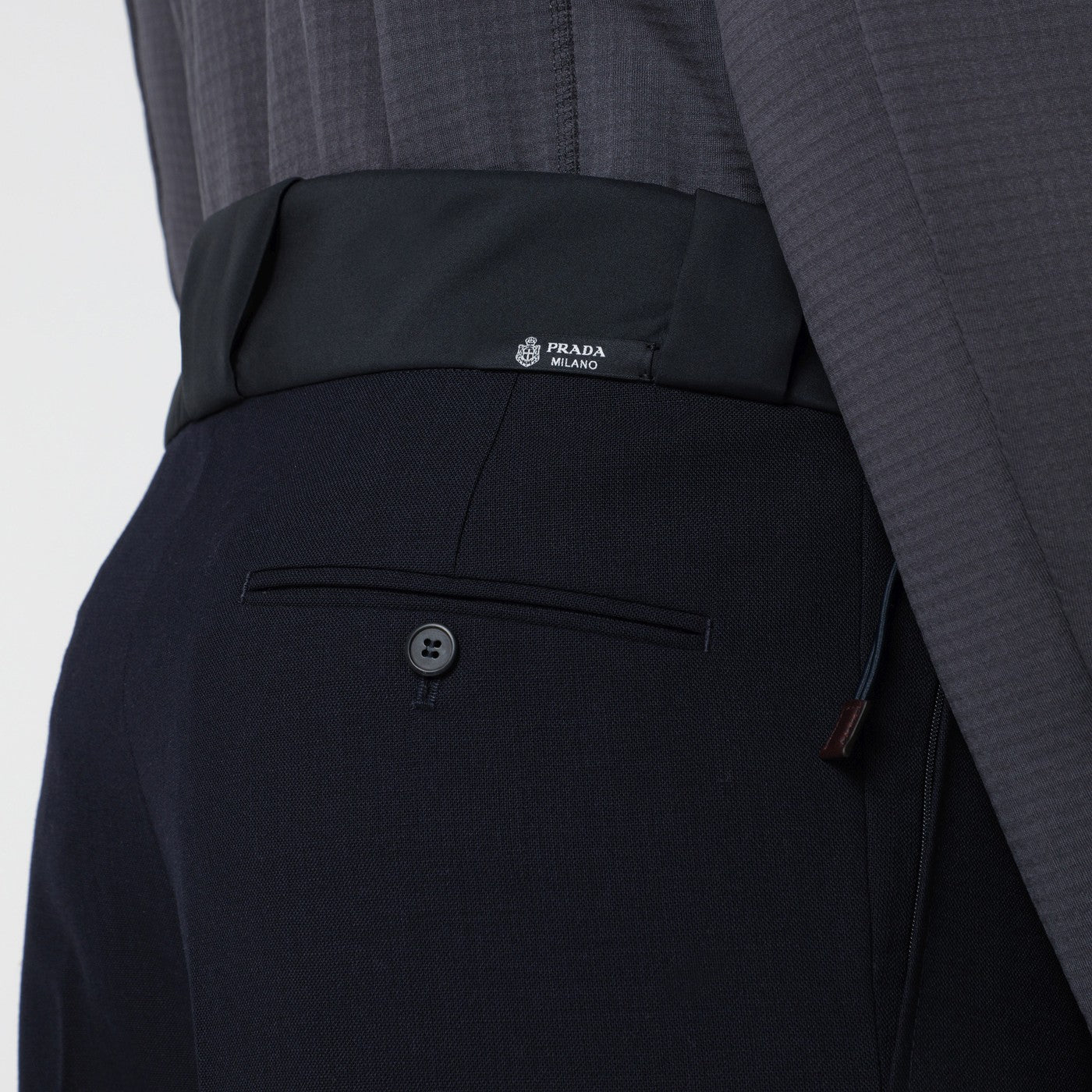 Prada Wool trousers with technical details | TheDoubleF