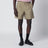 Putty-colored cotton bermuda shorts