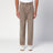 Dove-coloured cotton trousers