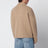 Maglione a polo Ami de Coeur beige in misto alpaca
