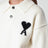 Maglione a polo Ami de Coeur bianco in lana