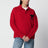 Roter Ami de Coeur Polopullover aus Wolle