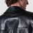 Blouson nero in nappa di agnello