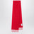 Roter Ami de Coeur Schal aus Wolle
