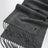 Grey Ami de Coeur wool scarf