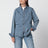 Chemise Ami de Coeur en denim bleu effet usé