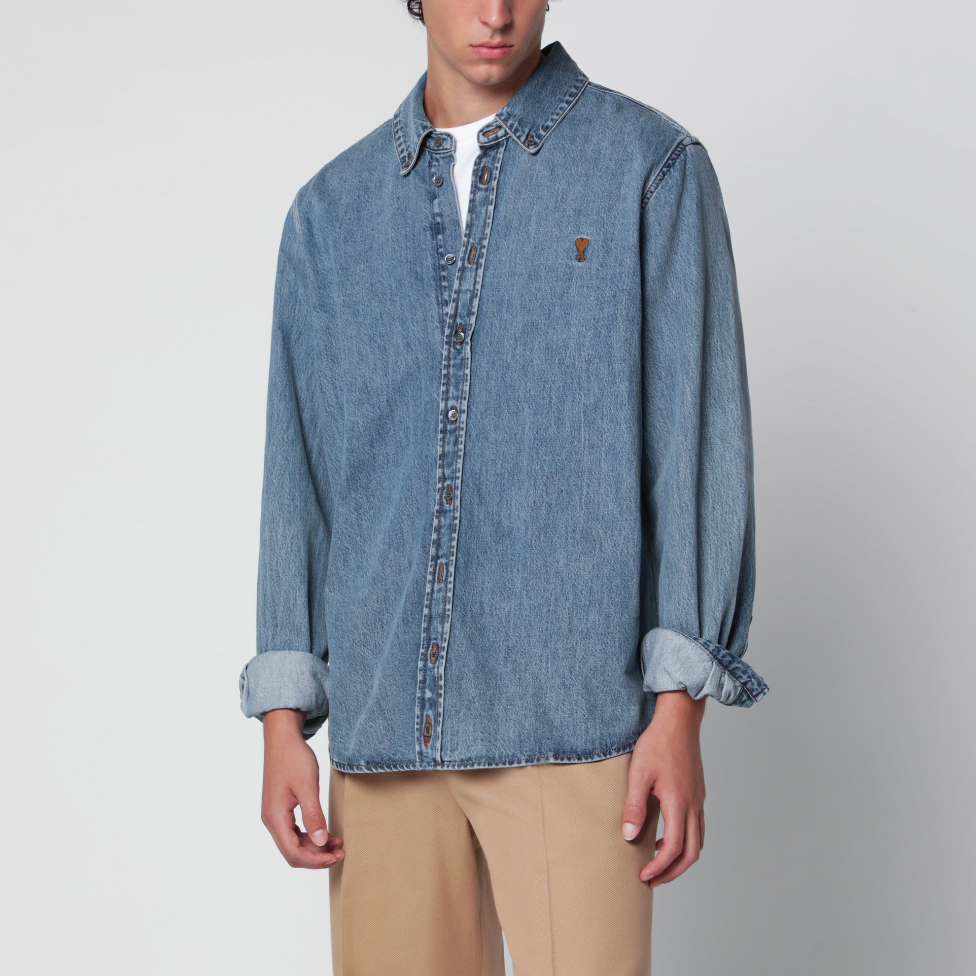 Camicia Ami De Coeur used blue in denim